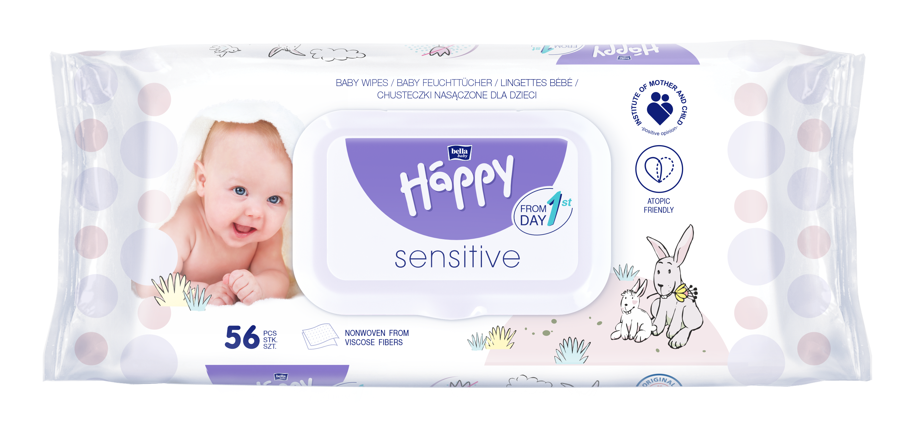 Bella Baby Happy Sensitive wet wipes